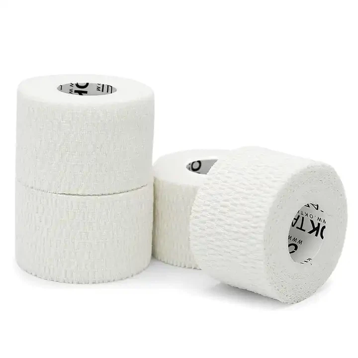 white adhesive bandage